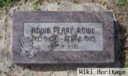 Addie Pearl Asher Rowe