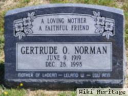 Gertrude O Jackson Norman