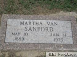 Martha Van Sanford