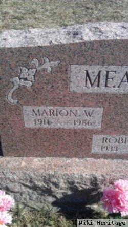 Marion W. Meacham