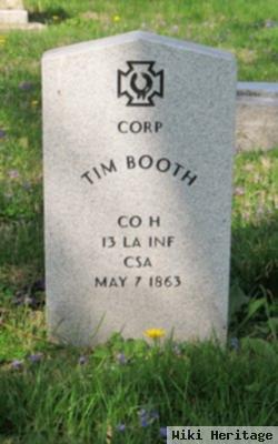 Corp Timothy Booth