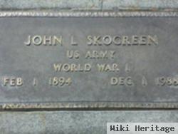 John L Skogreen