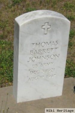 Thomas Barrett Johnson