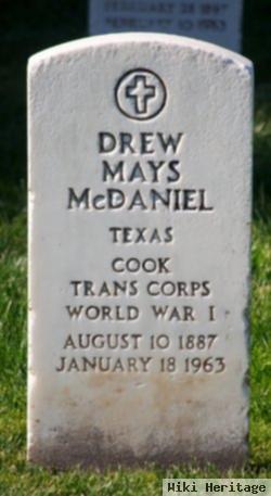 Drew Mays Mcdaniel