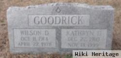 Wilson D. Goodrick