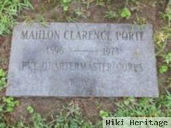 Mahlon Clarence Porte