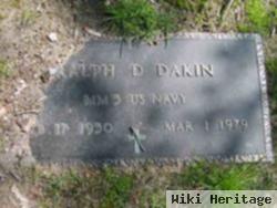 Ralph D Dakin
