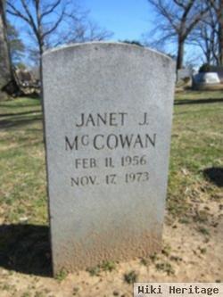 Janet J. Mccowan