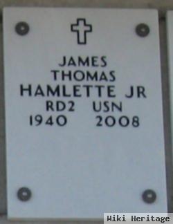 James Thomas Hamlette, Jr.