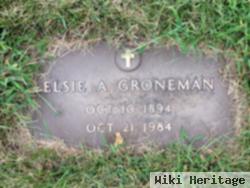 Elsie A. Sommers Groneman