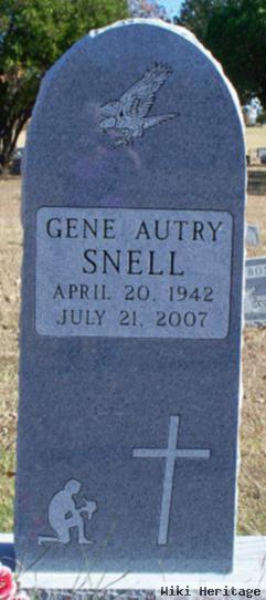 Gene Autry Snell