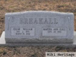 Martha Ann Gall Breakall