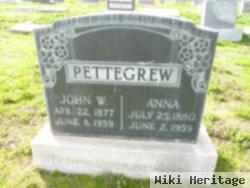 John W Pettegrew