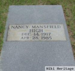 Nancy Mansfield High