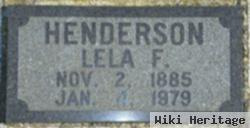 Lela Florence Rosell Henderson