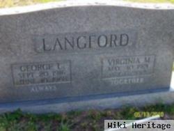 Virginia M Langford