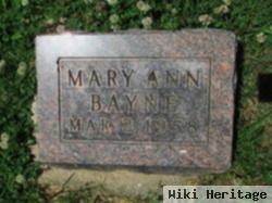 Mary Ann Bayne