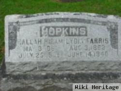 Lydia Farris Hopkins