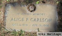 Alice Frances Carlson