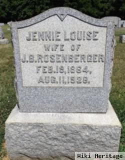 Jennie Louise Rosenberger