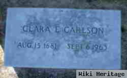 Clara E. Carlson