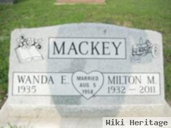 Milton M. "mitch" Mackey