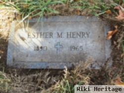 Esther M. Keddy Henry