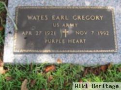 Wates Earl Gregory