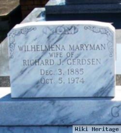 Wilhelmena Maryman Gerdsen