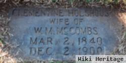 Clementine Holshouser Mccombs