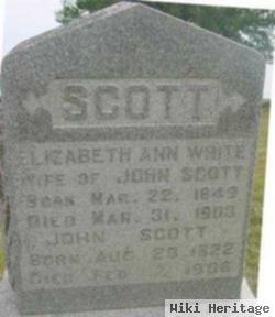 Elizabeth Ann White Scott