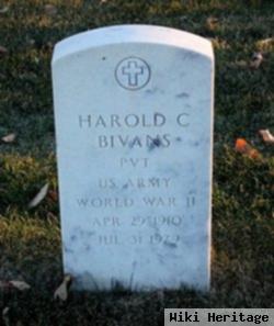 Harold C "harry" Bivans