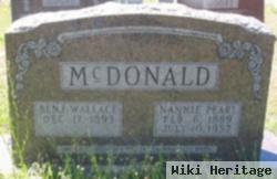 Benjamin Wallace Mcdonald