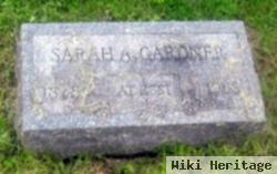 Sarah A Gardner