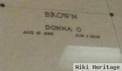 Donna O. Brown