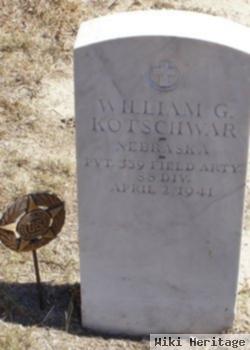 William G. Kotschwar