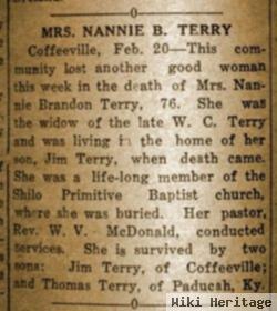 Nannie E. Brandon Terry