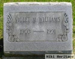 Violet M. Williams