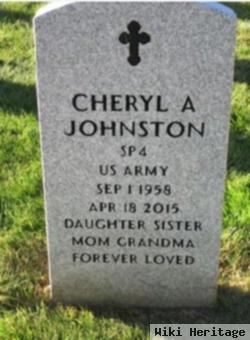 Cheryl A Johnston