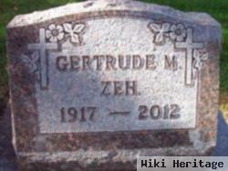 Gertrude M "gertie" Zeh