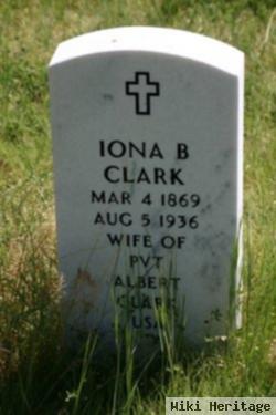 Iona B Clark