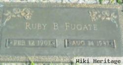 Ruby B Fugate