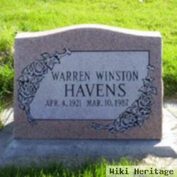 Warren Winston "winn" Havens