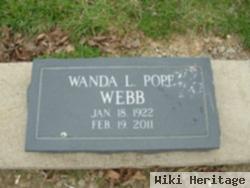 Wanda L Pope Webb