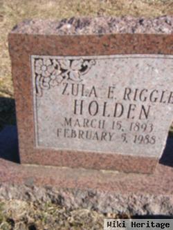 Zula Edna Riggle Holden