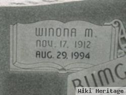 Winona Mary Mcrae Bumgardner