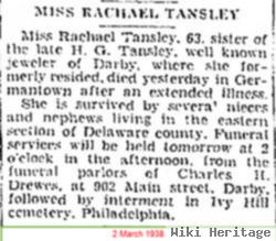 Rachael Caroline Tansley