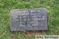 Anabel Watts Thomas