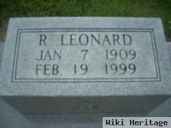 R. Leonard Jones