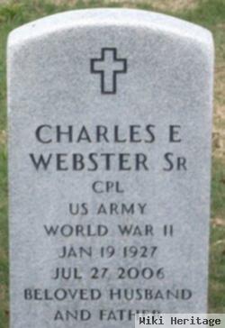 Charles E Webster, Sr